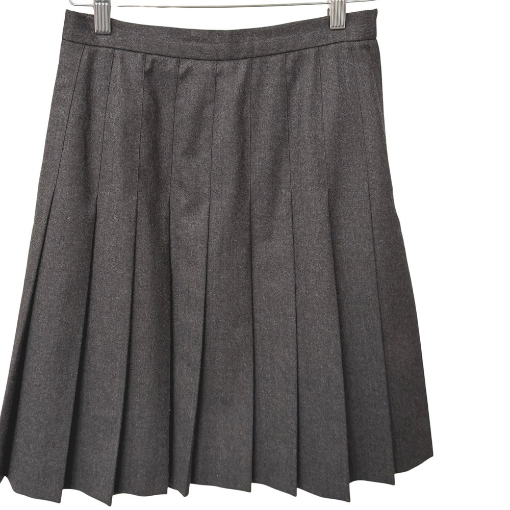 Vintage Stephen Sprouse Prêt à Porter Wool Pleated Skirt Archive Designer 90s 6